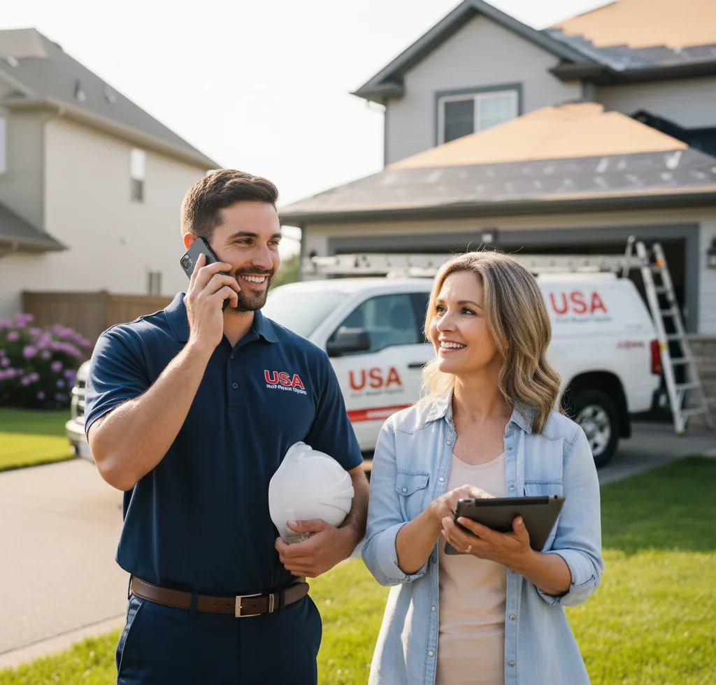 USA Roof Repair Experts customer support in Cle Elum